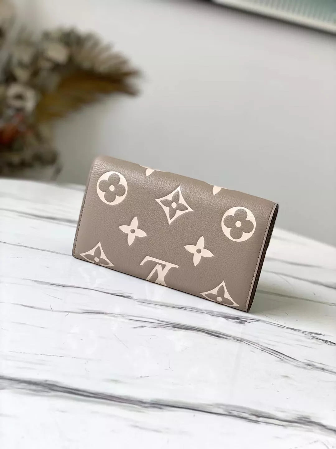 LOUIS VUITTON 19.5 X 10.5 X 2.5CM CHAIN  MONOGRAM EMPREINTE WALLETS