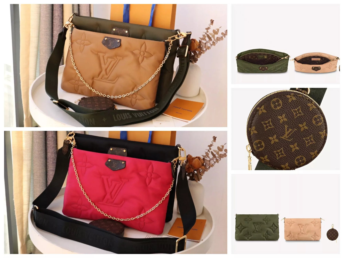 LOUIS VUITTON ROUND MAXI MULTI POCHETTE ACCESSOIRES HANDBAG