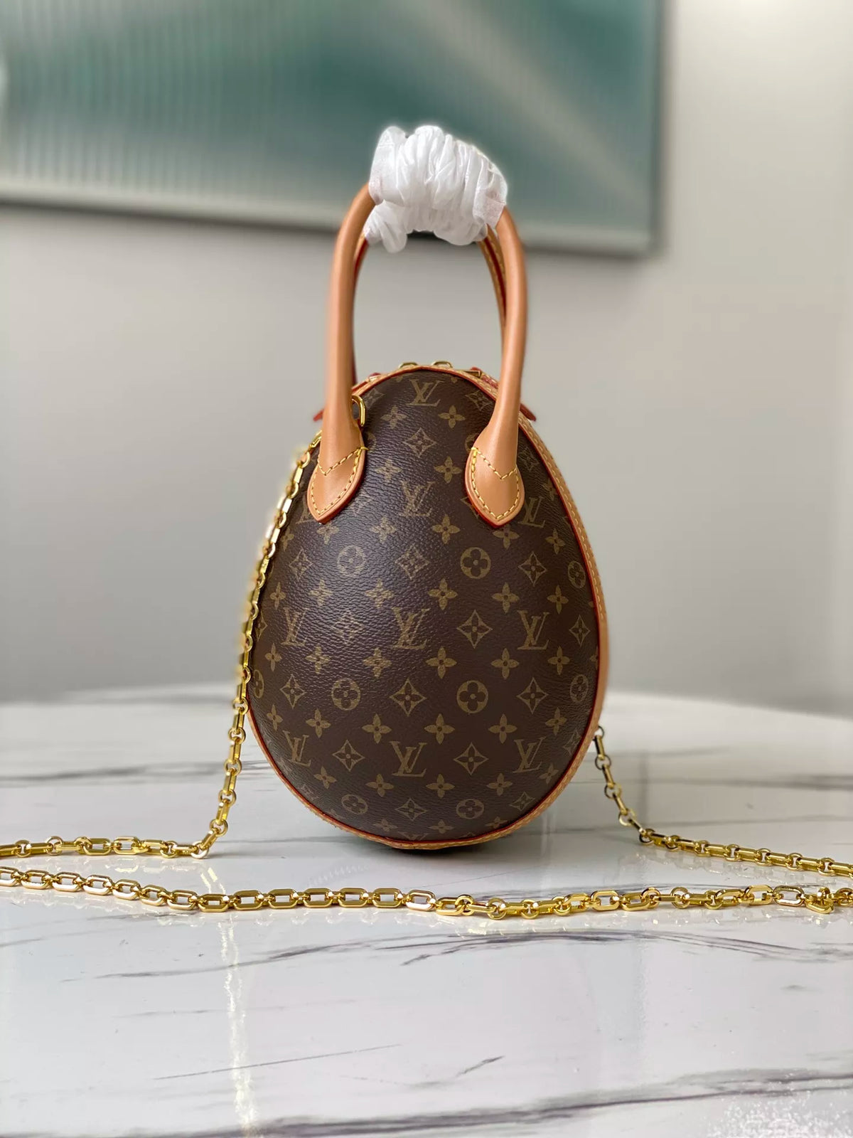 LOUIS VUITTON  20.0 X 12.0 X 12.0 CM EGG VVN