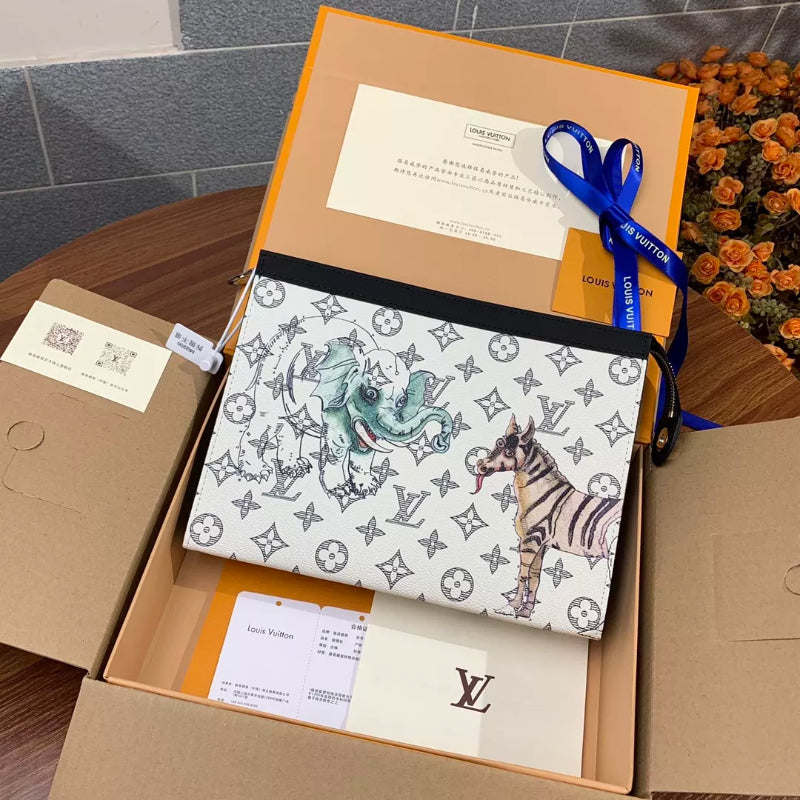 LOUIS VUITTON 26X20X5CM CRAFTY 26 MONOGRAM ECLIPSE