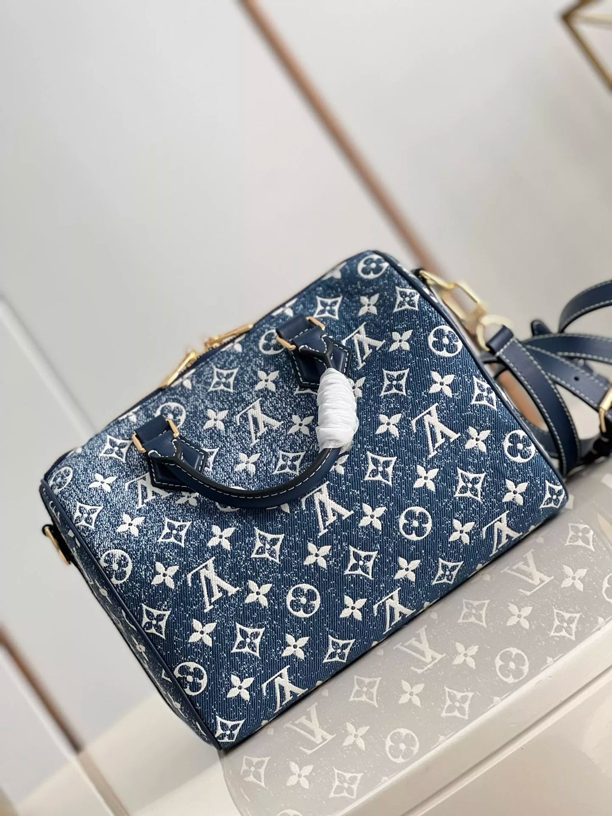 LOUIS VUITTON 25X 19 X 15CM TOP ORIGINAL SPEEDY BANDOULIERE 25 HANDBAG