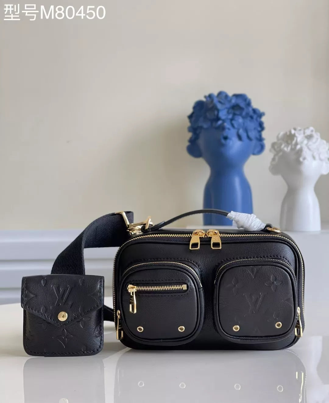 LOUIS VUITTON 18*11*10CM UTILITY CROSSBODY HANDBAG CAMERA BAG