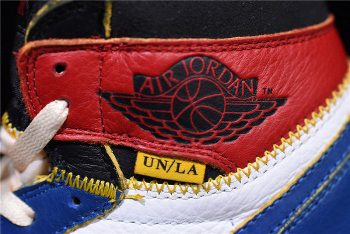 AIR JORDAN 1 RETRO HIGH "UNION LOS ANGELES BLUE TOE"
