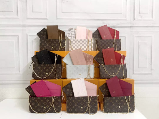 LOUIS VUITTON 21.0 X 11.0 X 2.0CM LV FELICIE