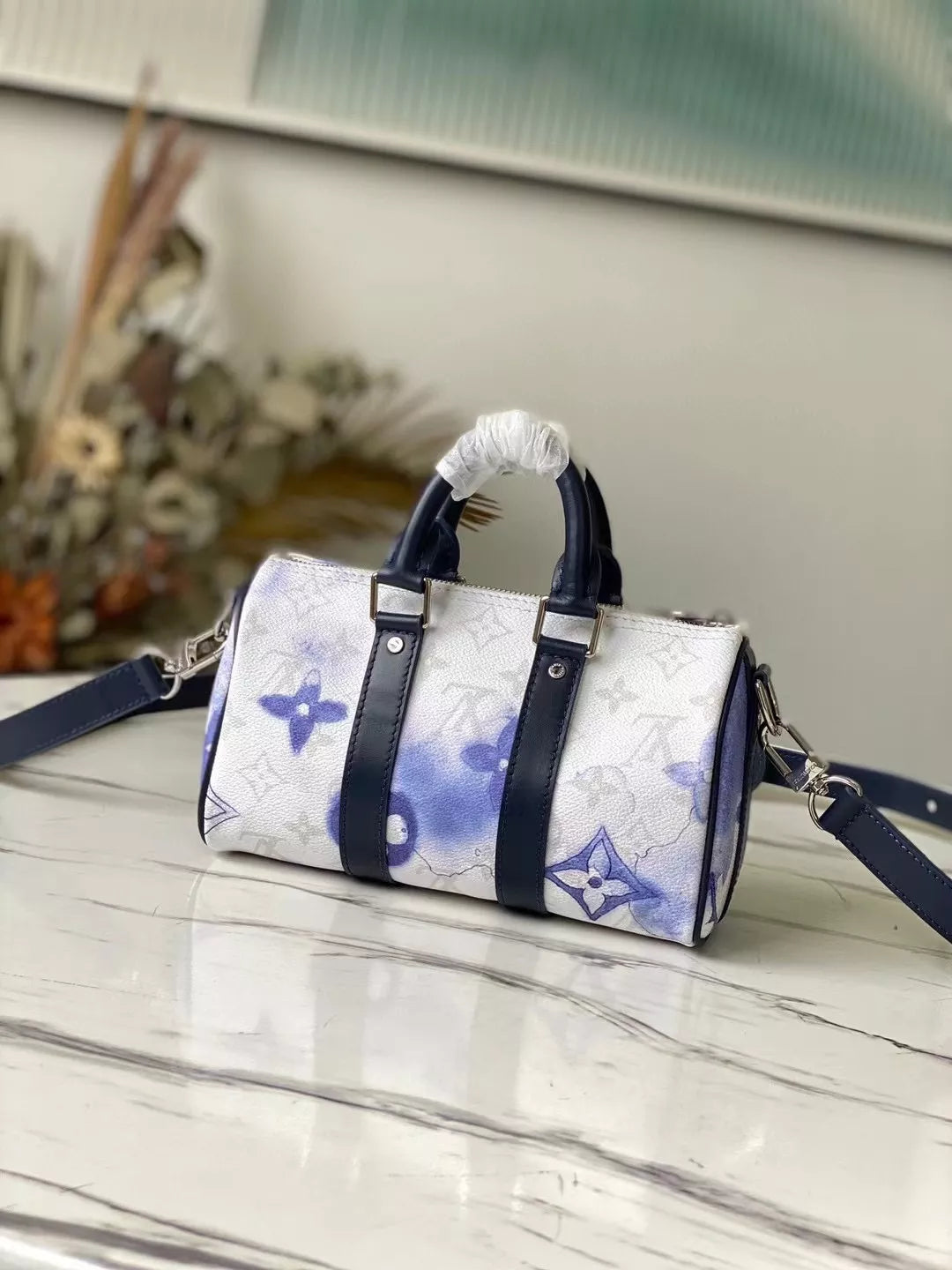 LOUIS VUITTON 21X12X9CM KEEPALL XS LV HAND BAGS