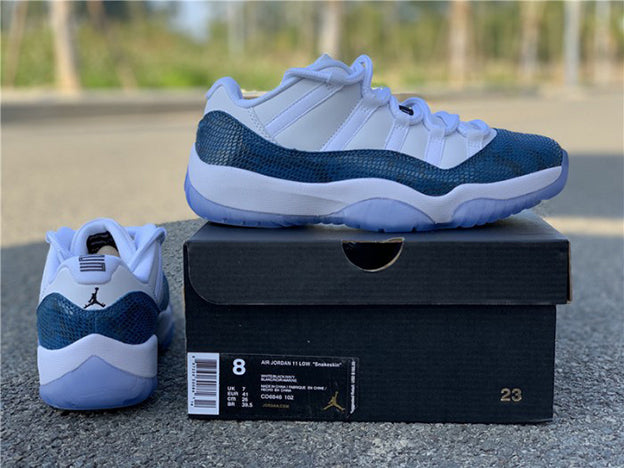 AIR JORDAN 11 RETRO LOW "SNAKE NAVY (2019)"