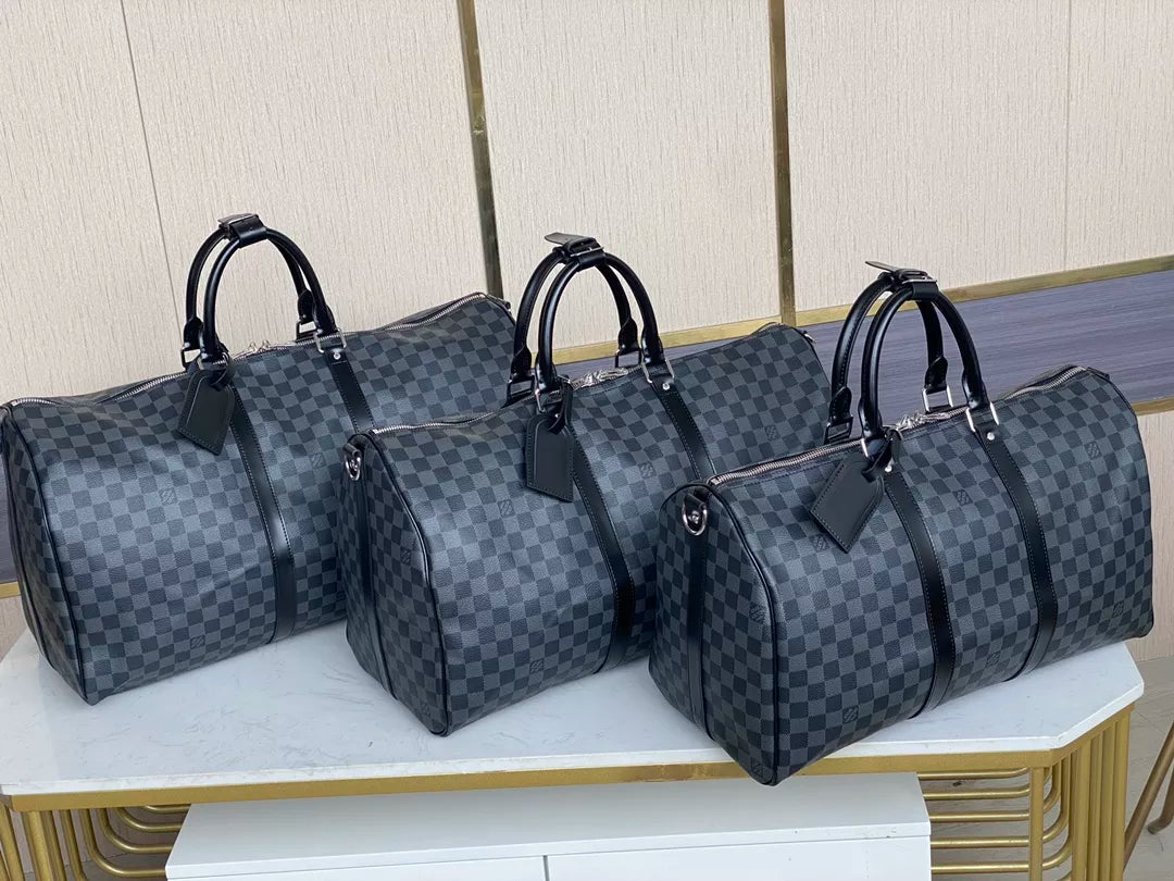 LOUIS VUITTON 45CM 45.0 X 27.0 X 20.0 CM/50CM 50X29X22CM/55CM 55X31X24CM KEEPALL