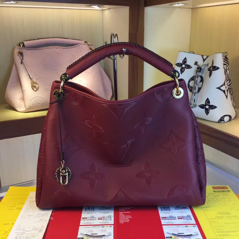 LOUIS VUITTON 46x32x24CM ARTSY MM MONOGRAM EMPREINTE 3A