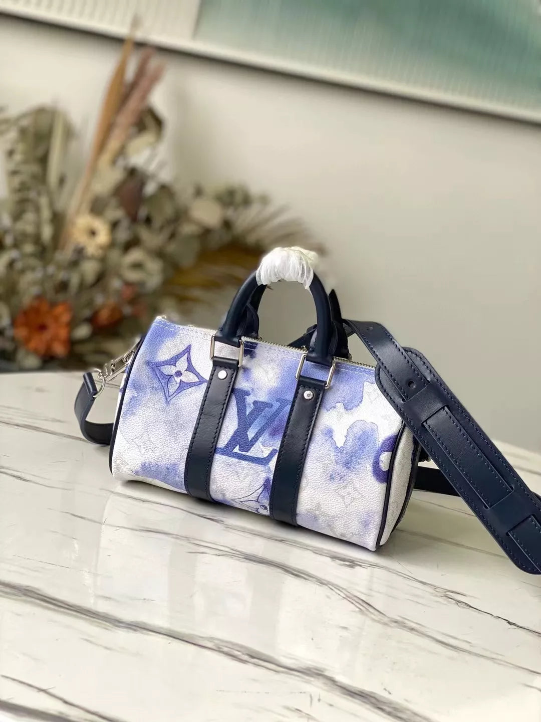 LOUIS VUITTON 21X12X9CM KEEPALL XS LV HAND BAGS