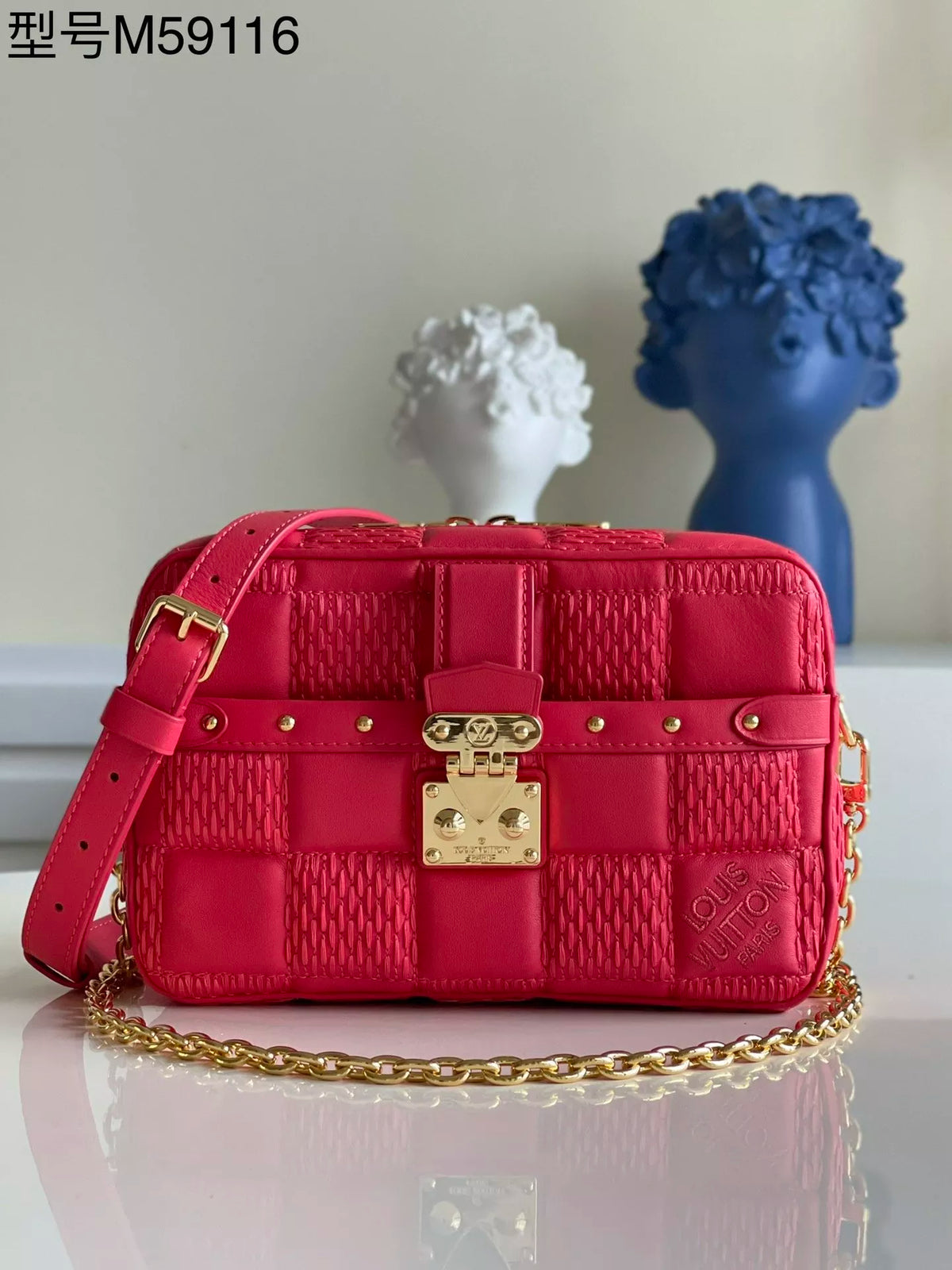 LOUIS VUITTON TROCA LV DAMIER S-LOCK HAND BAGS