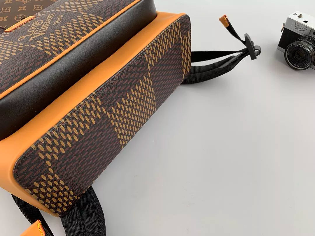 LOUIS VUITTON 30*40*13CM NIGO SERIES CO BRANDED CAMPUS BACKPACK