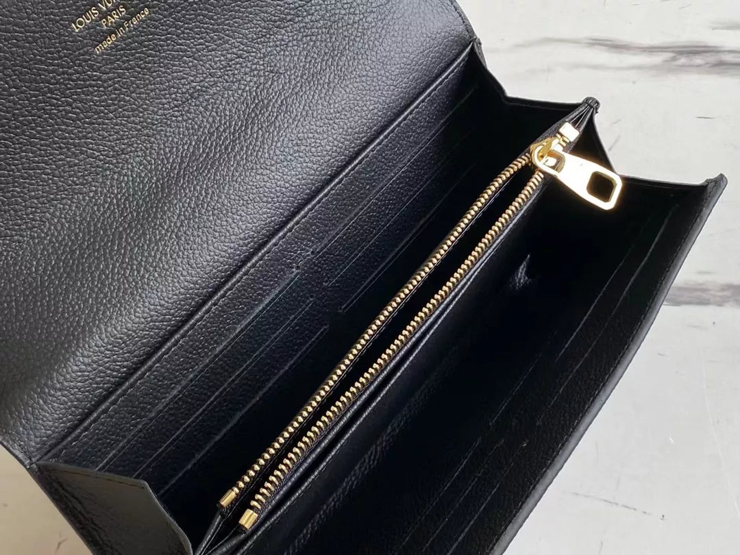 LOUIS VUITTON 19.5 X 10.5 X 2.5CM CHAIN  MONOGRAM EMPREINTE WALLETS