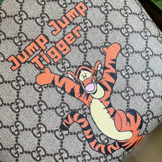 LOUIS VUITTON 21*20*10CM CHILDREN'S BAG PRINTED TIGER / ORANGE