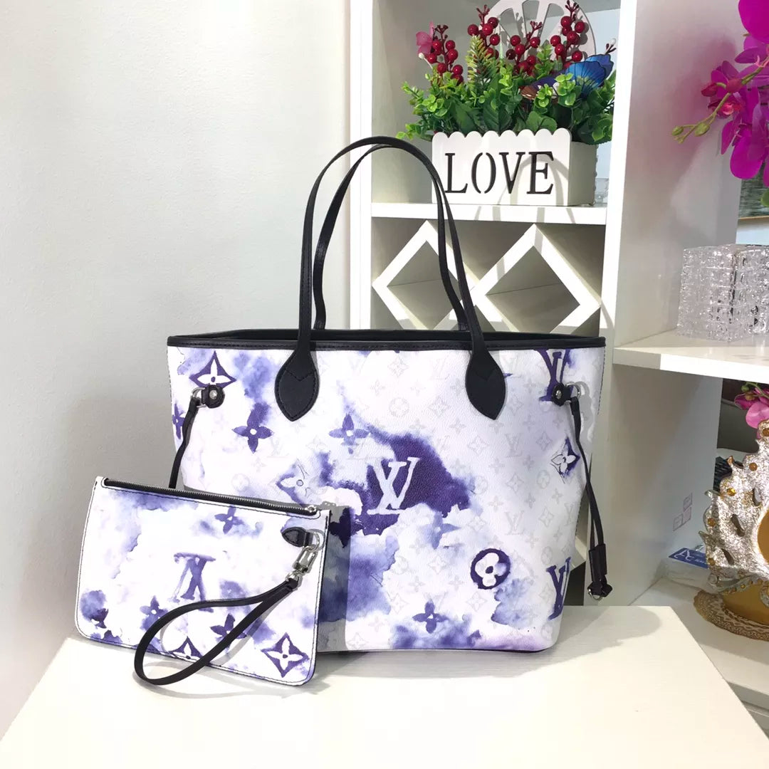 LOUIS VUITTON NEVERFULL WILD AT HEART 31.0 X 28.0 X 14.0CM