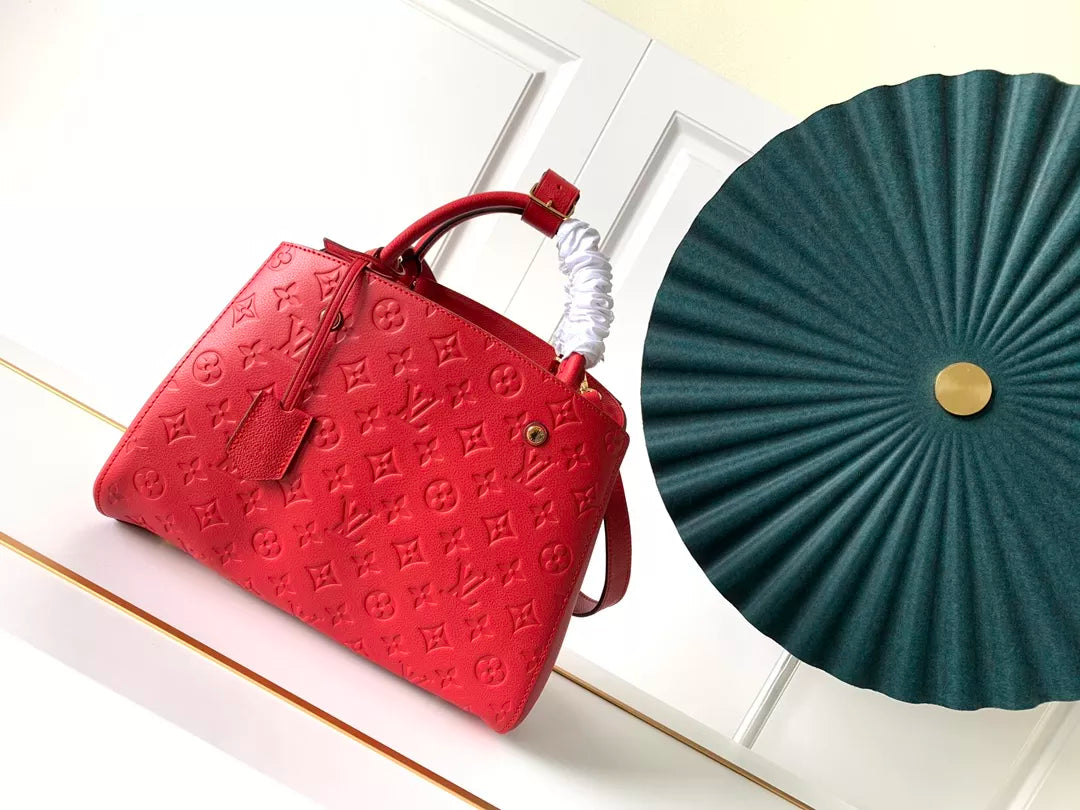 LOUIS VUITTON MONTAIGNE MM 33*23*15CM 10 COLORS BAG