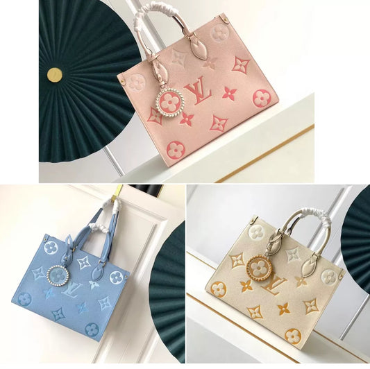 LOUIS VUITTON 35 X 27 X 14CM ONTHEGO MM BAG