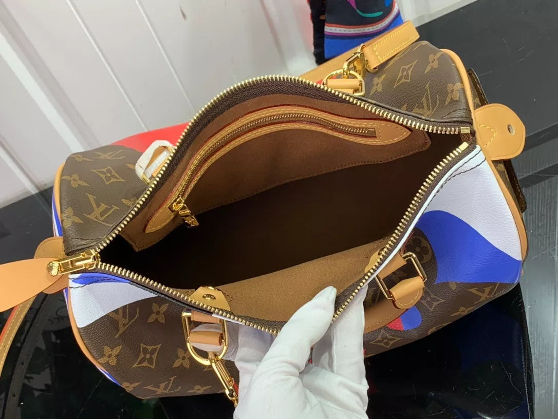 LOUIS VUITTON 30X21 X17CM SPEEDY BANDOULIERE 30 HANDBAG