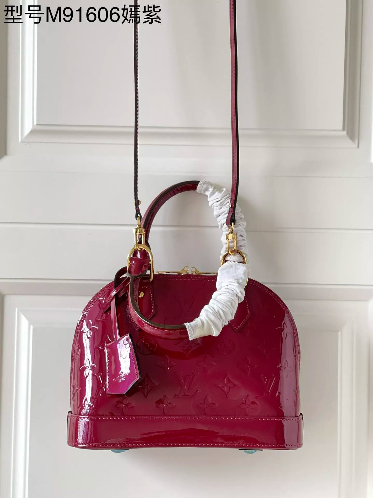 LOUIS VUITTON ALMA BB MONOGRAM VERNIS 25 X 19 X 11CM 9COLORS