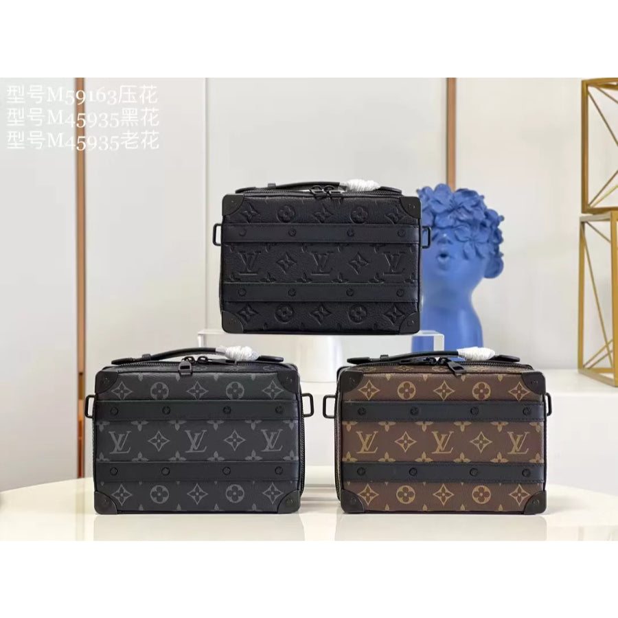 LOUIS VUITTON 21.5*15*7CM HANDLE SOFT TRUNK HANDBAG