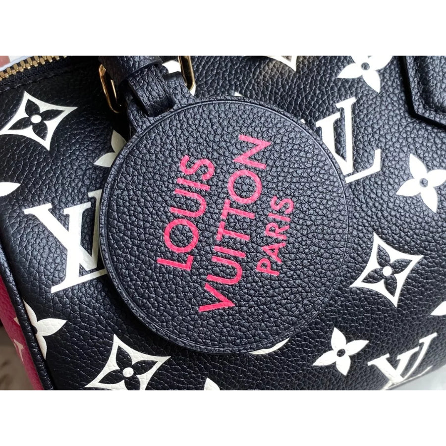 LOUIS VUITTON 20.5*13.5*12CM FULL LEATHER SPEEDY PILLOW BAG SERIES, COWHIDE