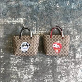 LOUIS VUITTON 21*20*10CM SNOWY CARTOON DESIGN SHOPPING BAG