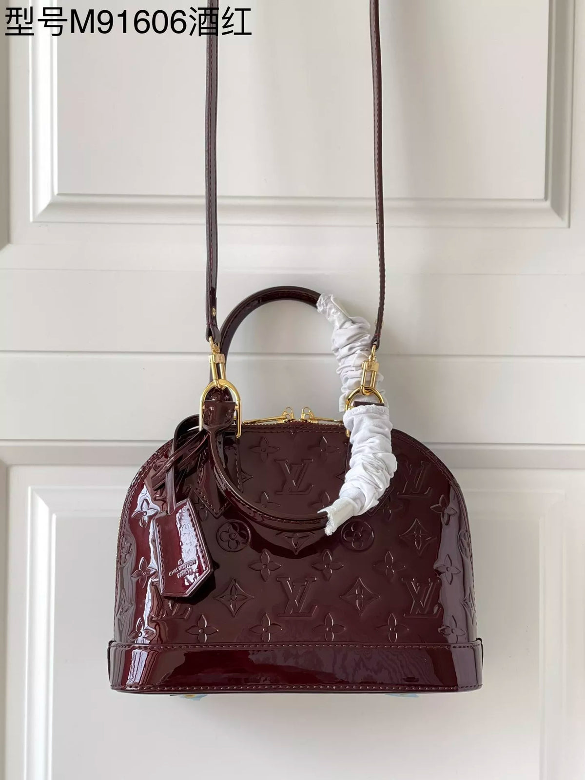 LOUIS VUITTON ALMA BB MONOGRAM VERNIS 25 X 19 X 11CM 9COLORS