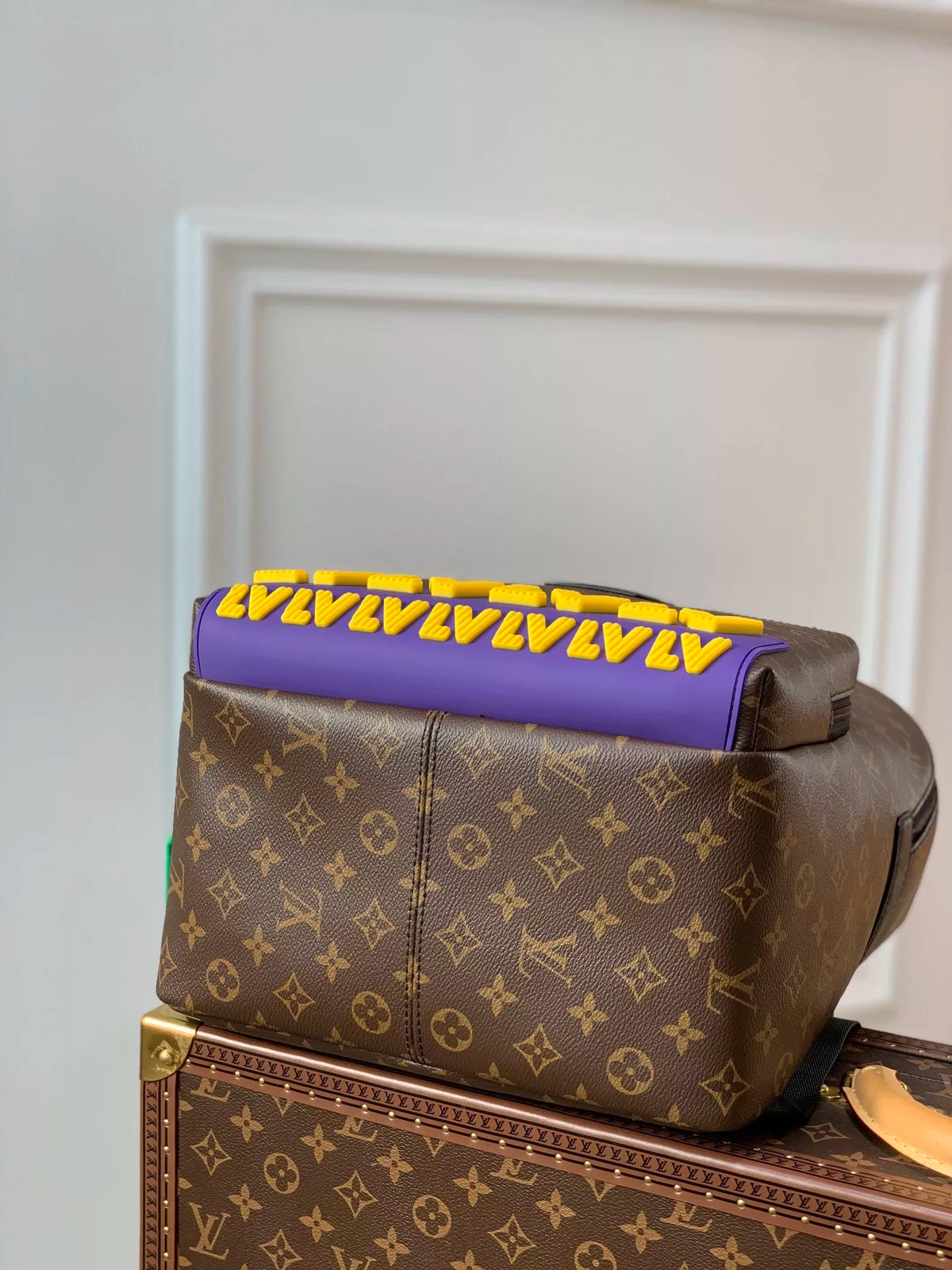 LOUIS VUITTON 37.0 X 40.0 X 20.0CM DISCOVER BACKPACK, OLD FLOWER, MONOGRAM CANVAS