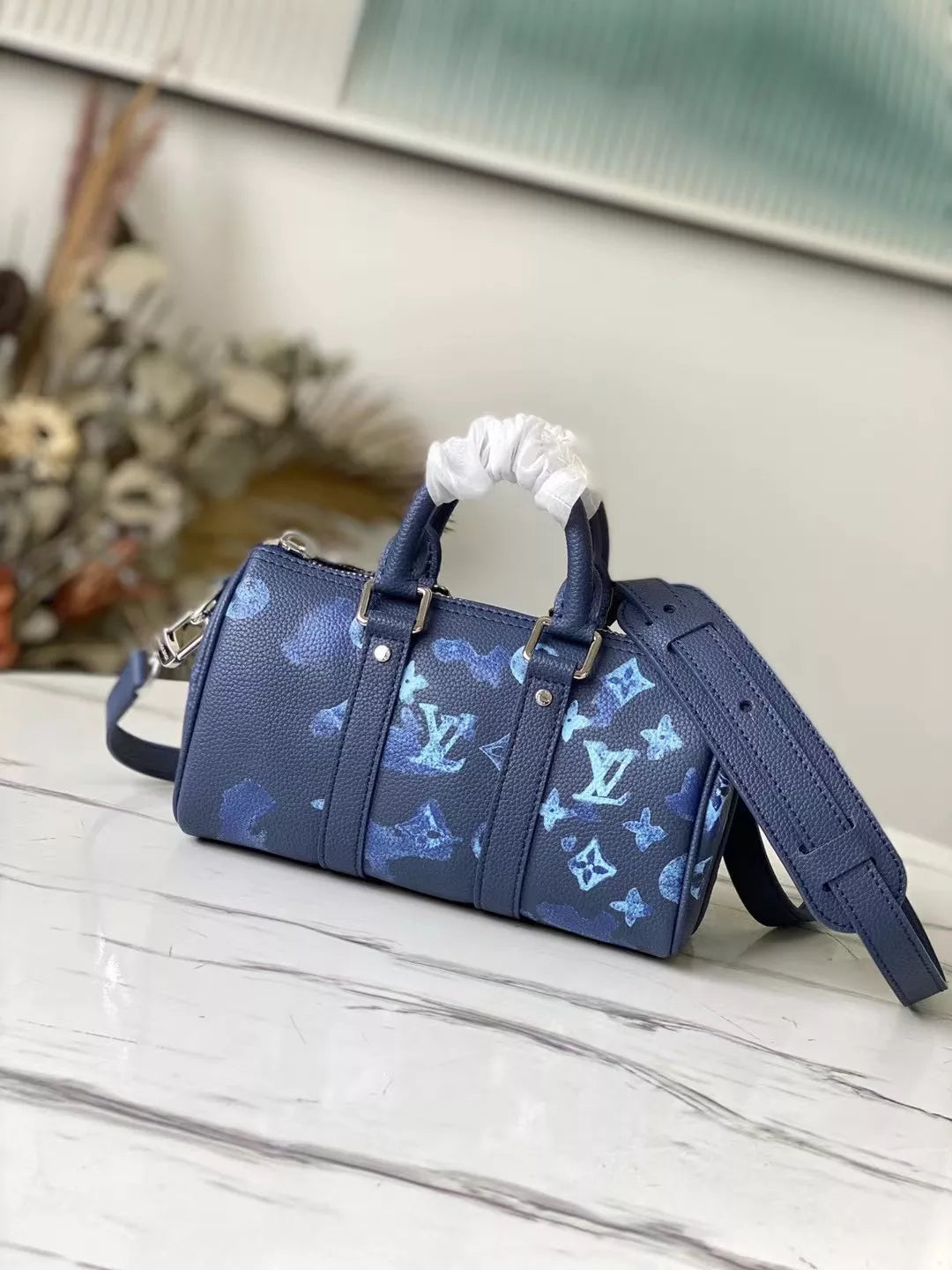 LOUIS VUITTON 21*12*9CM VIRGIL ABLOH KEEPALL XS BAG