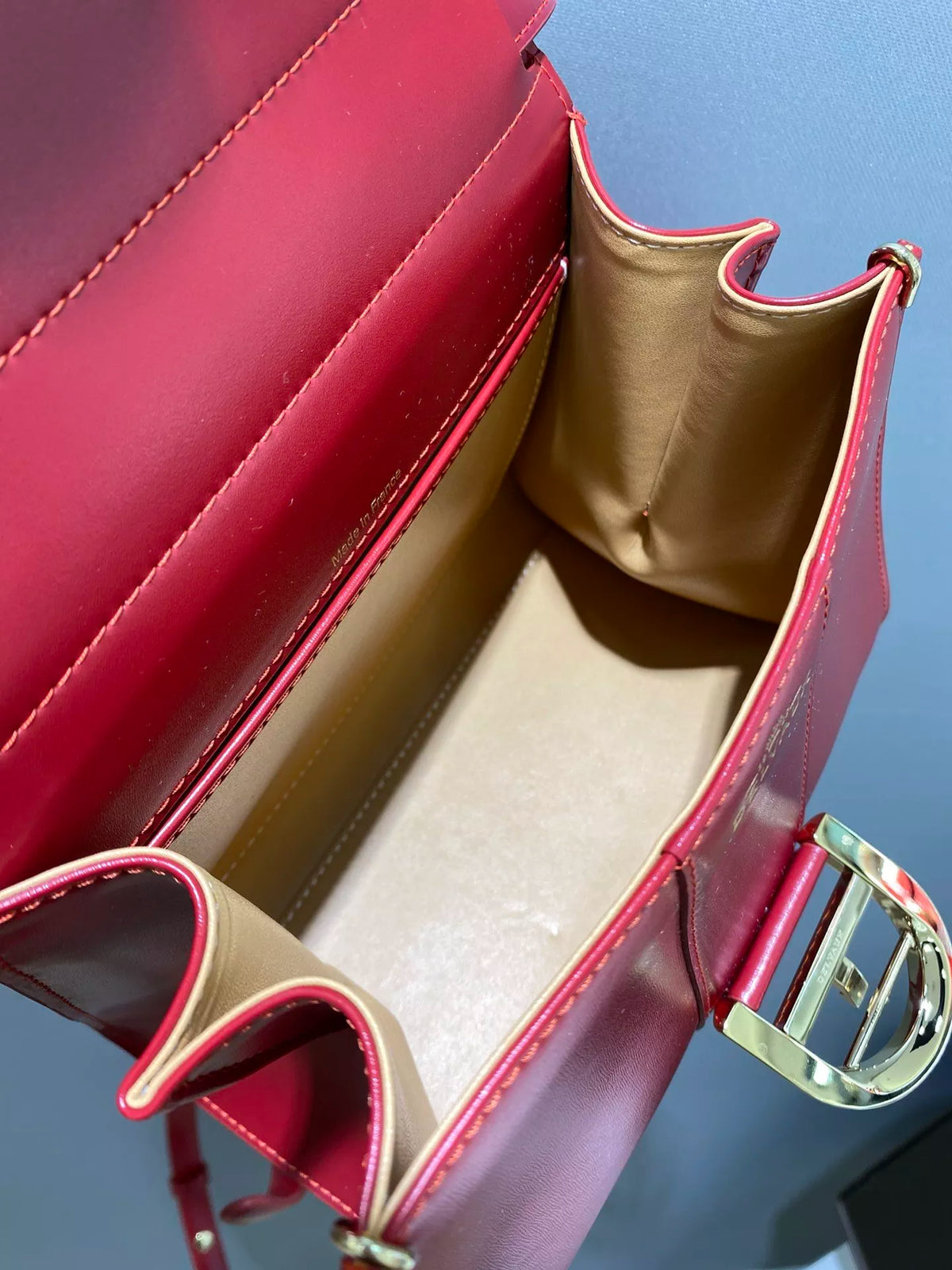 LOUIS VUITTON 20CM/28CM Delvaux Brillant Togo Bag