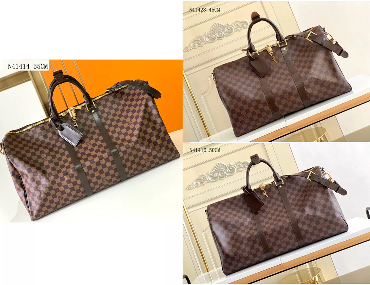 LOUIS VUITTON 45CM 45.0 X 27.0 X 20.0 CM/50CM 50X29X22CM/55CM 55X31X24CM KEEPALL