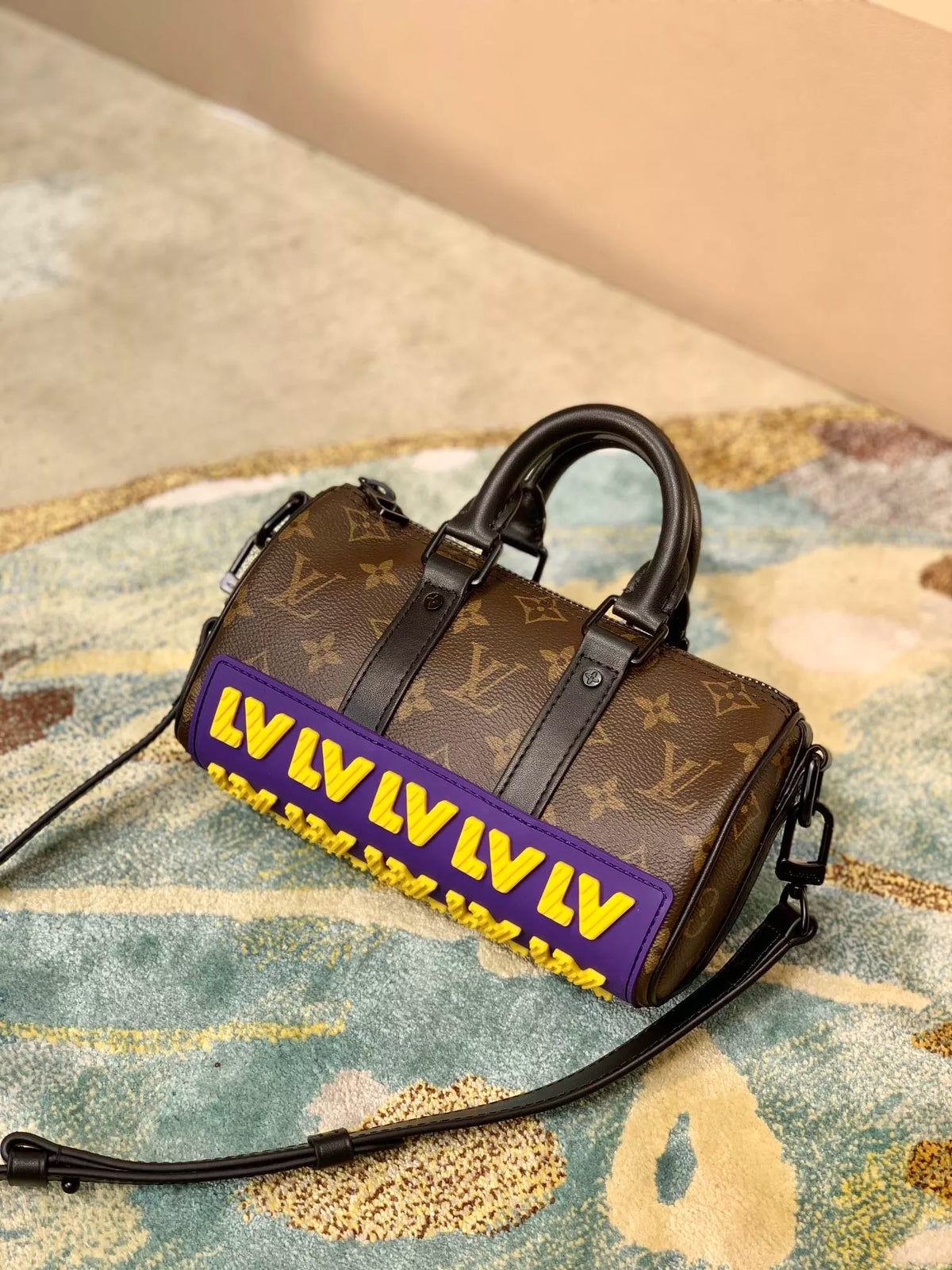 LOUIS VUITTON 20*10*5CM LETTER SERIES, HANDBAG FLOWER MATERIAL
