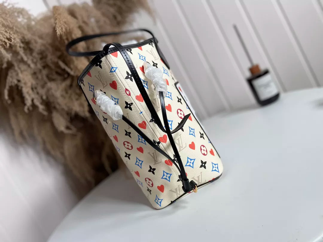 LOUIS VUITTON  31 X 28 X 14 CM MM NEVERFULL GAME ON MONOGRAM