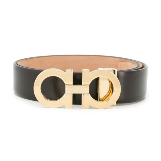 SALVATORE FERRAGAMO DOUBLE GANCIO BELT