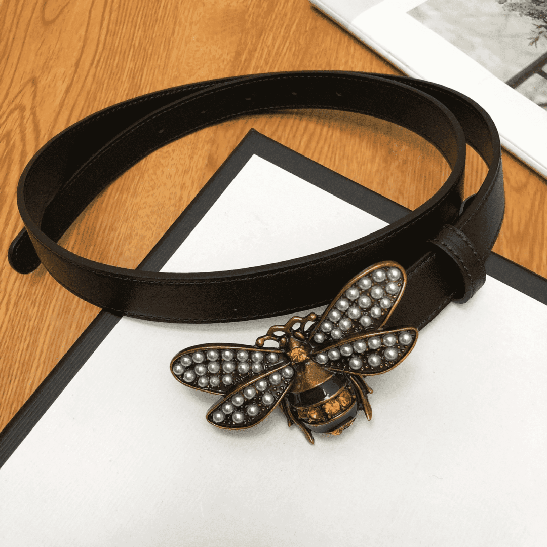 GUCCI BEE BUCKLE BELT