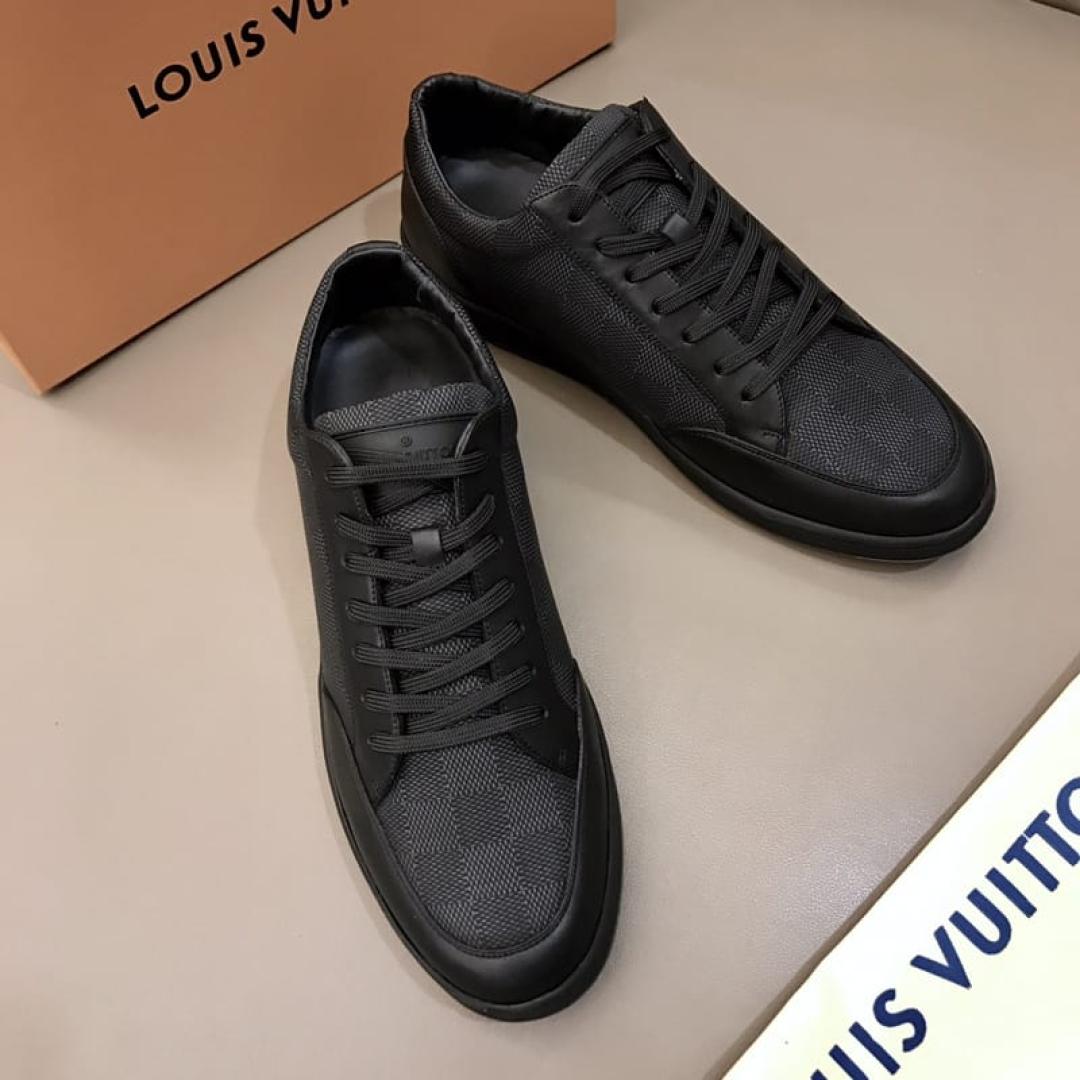 LOUIS VUITTON OFFSHORE SNEAKER 'BLACK'