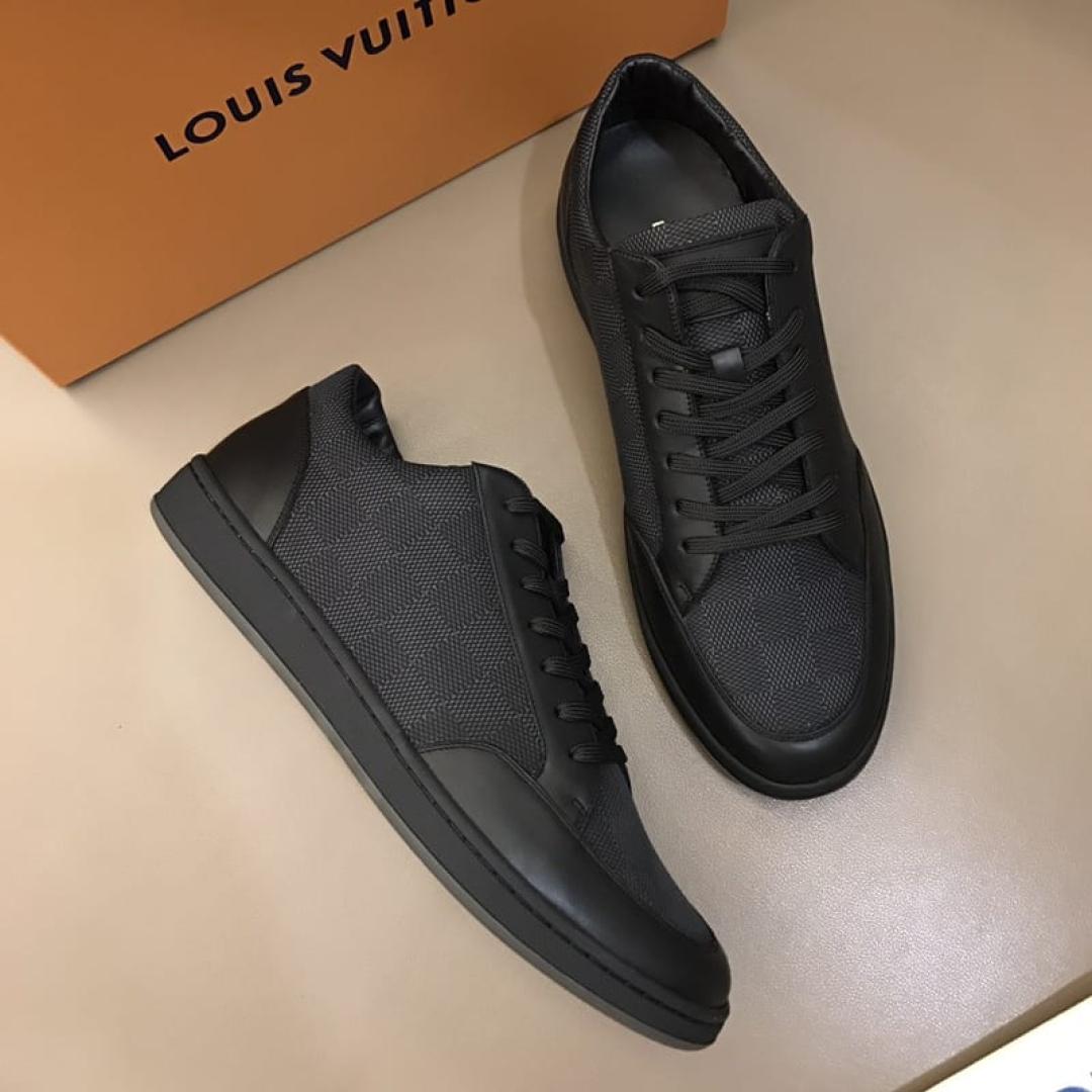 LOUIS VUITTON OFFSHORE SNEAKER 'BLACK'