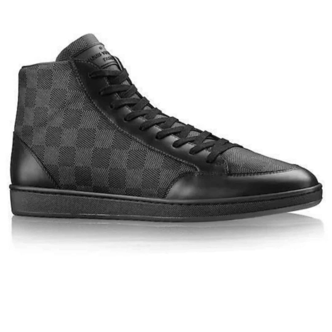 LOUIS VUITTON OFFSHORE HIGH TOP SNEAKER 'BLACK'