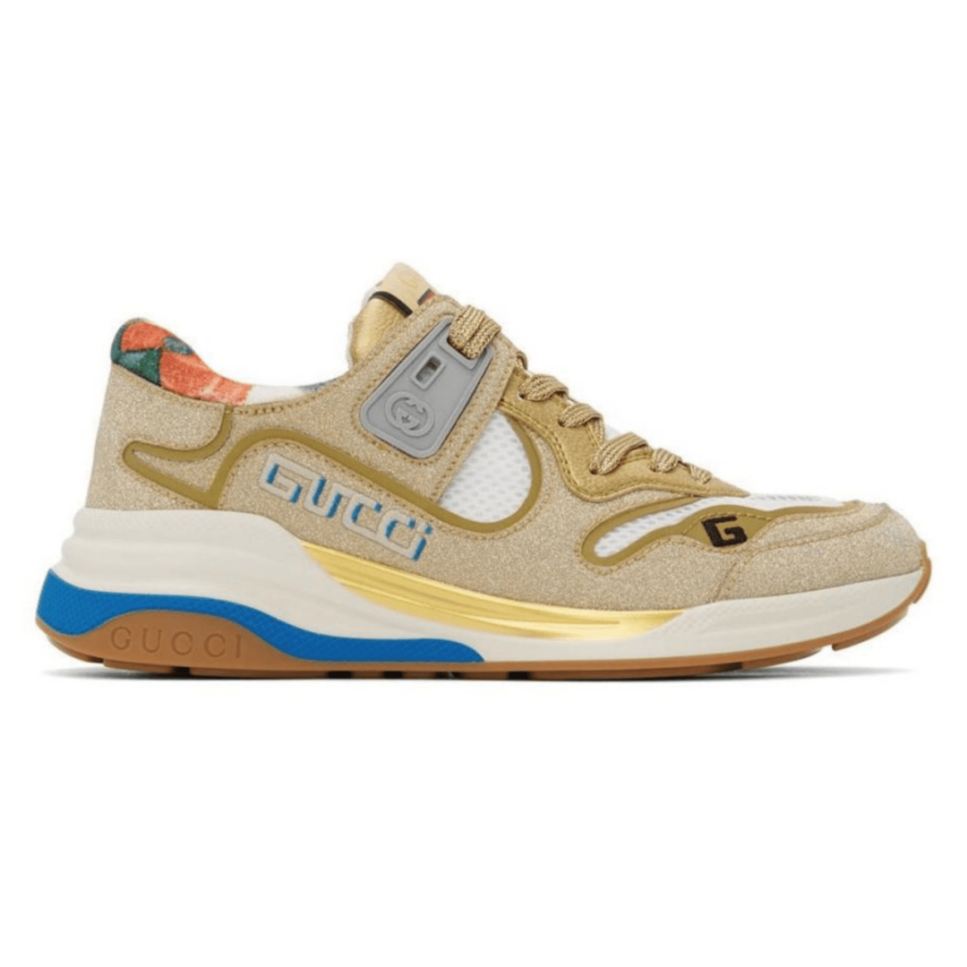 GUCCI ULTRAPACE LEATHER SNEAKERS