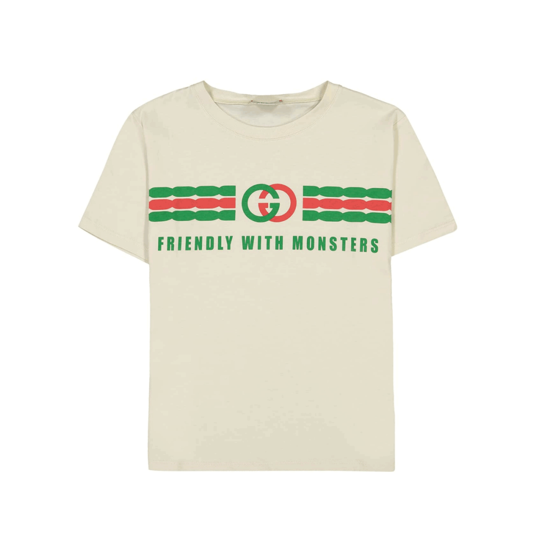 GUCCI FRIENDLY WITH MONSTERS TSHIRT