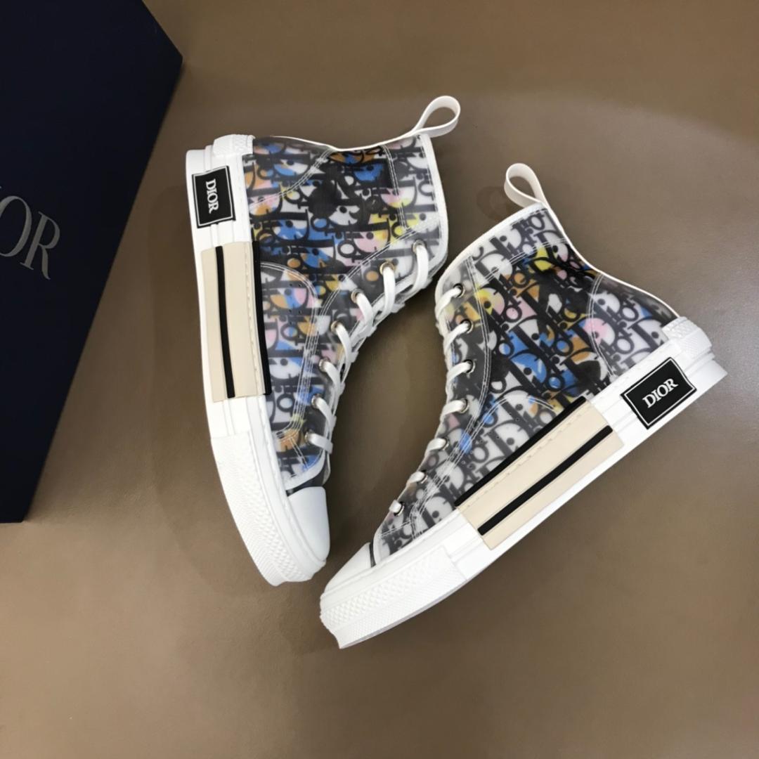DIOR B23 HIGH TOP ALEX FOXTON OBLIQUE