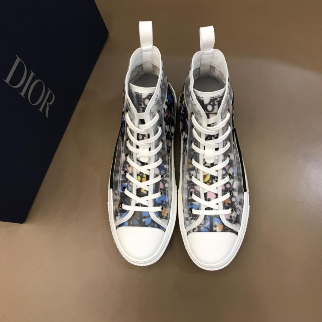 DIOR B23 HIGH TOP ALEX FOXTON OBLIQUE