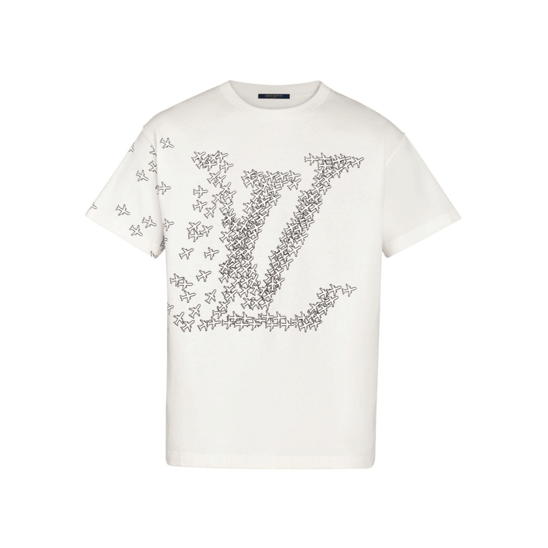 LOUIS VUITTON LV PLANES PRINTED T-SHIRT