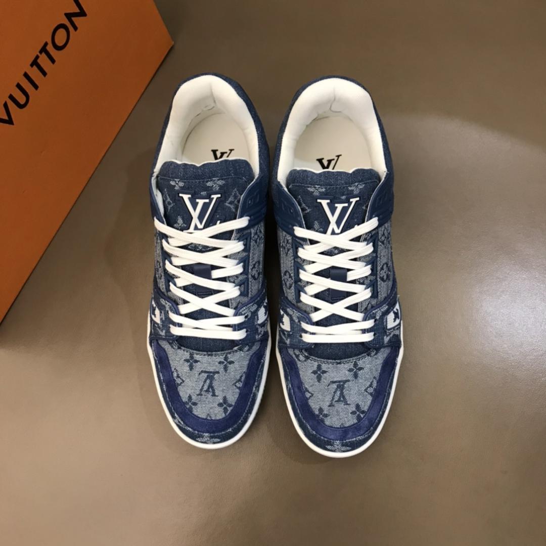 VIRGIL ABLOH WRAPS LOUIS VUITTON 408 SNEAKER IN DENIM