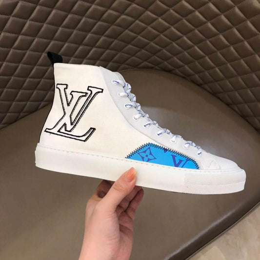 LOUIS VUITTON TATTOO HIGH TOP WHITE SNEAKER