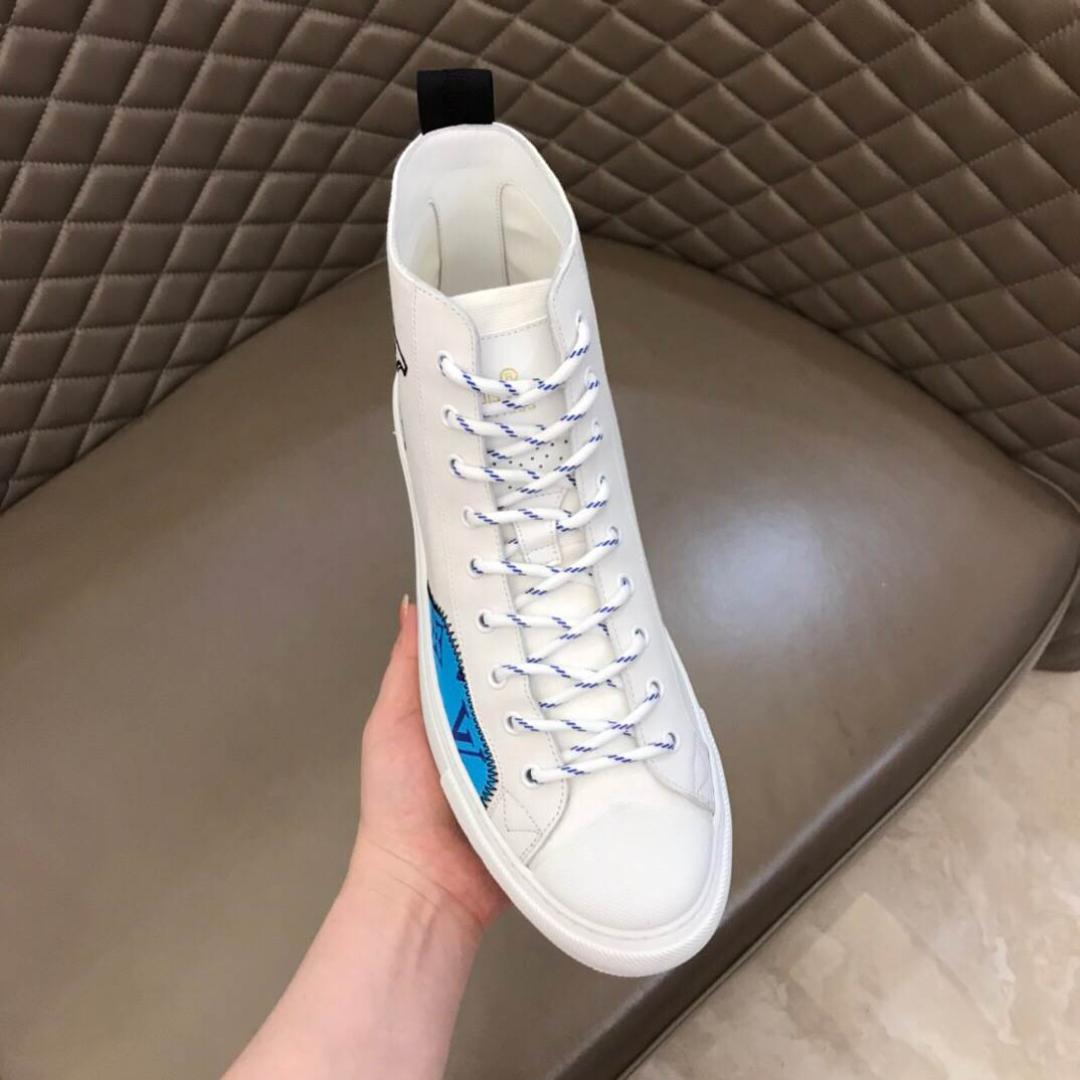 LOUIS VUITTON TATTOO HIGH TOP WHITE SNEAKER