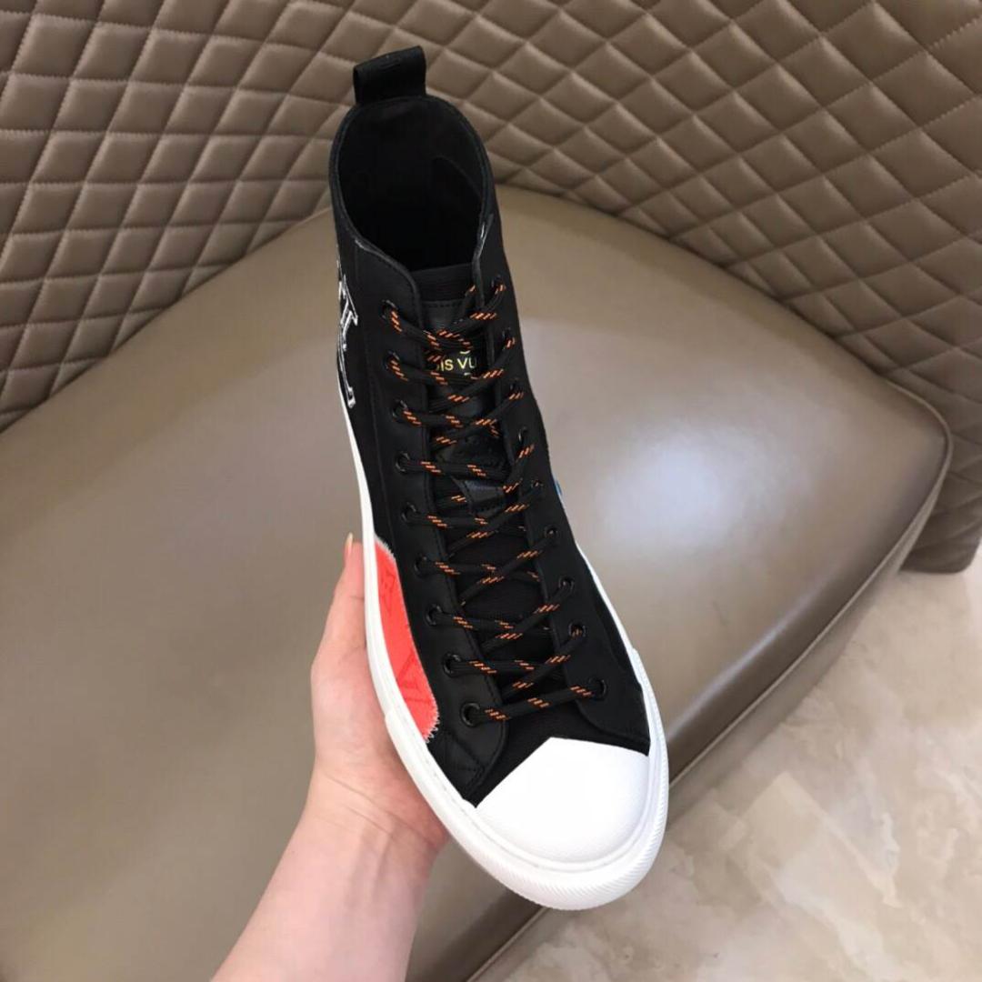 LOUIS VUITTON TATTOO HIGH TOP BLACK SNEAKER