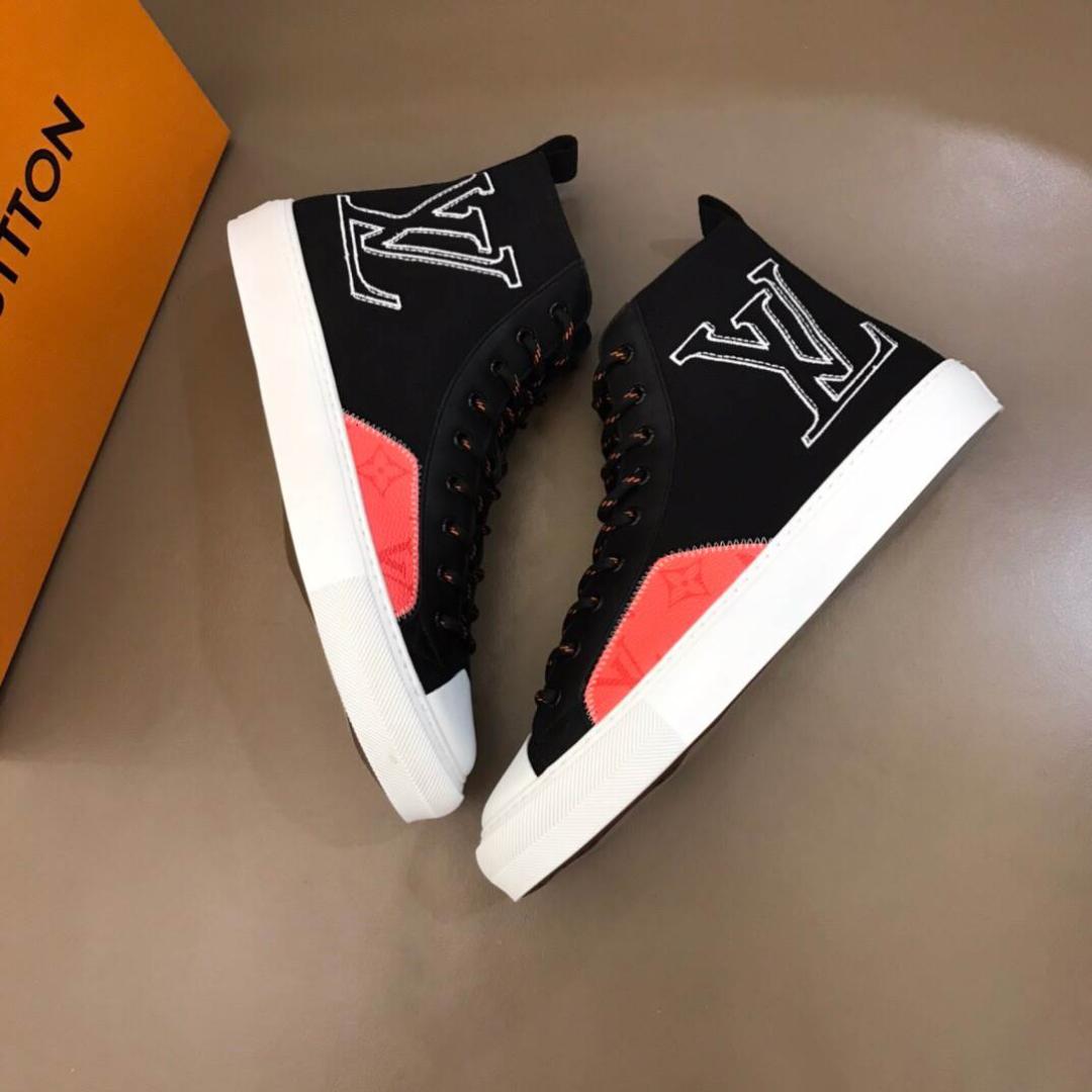 LOUIS VUITTON TATTOO HIGH TOP BLACK SNEAKER