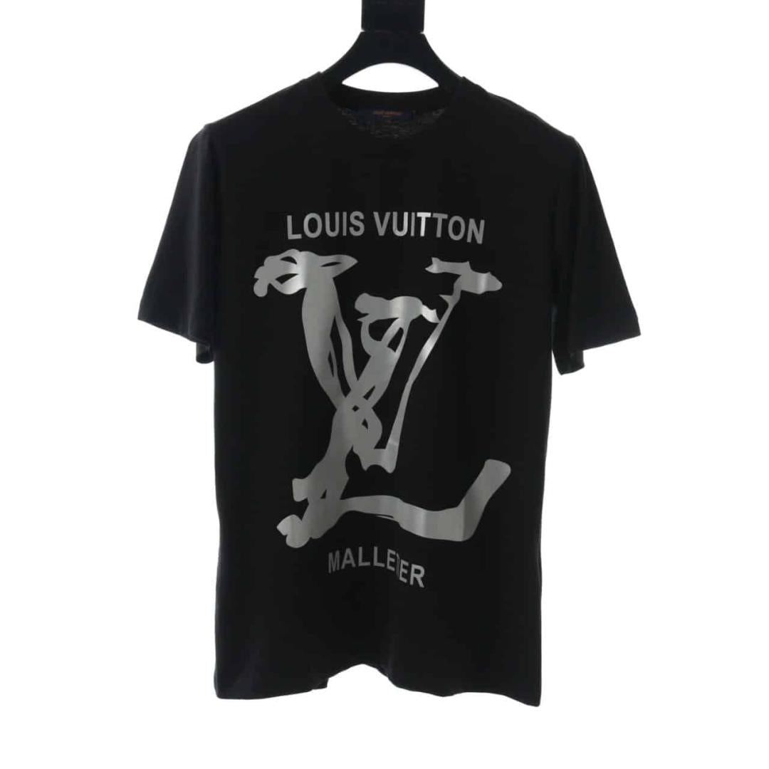 LOUIS VUITTON LOGO PRINTED SHORT SLEEVES T-SHIRT