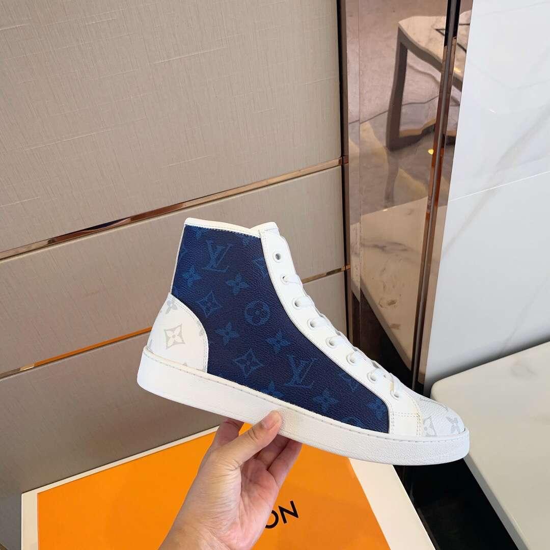LOUIS VUITTON MONOGRAM HIGH TOP SNEAKER
