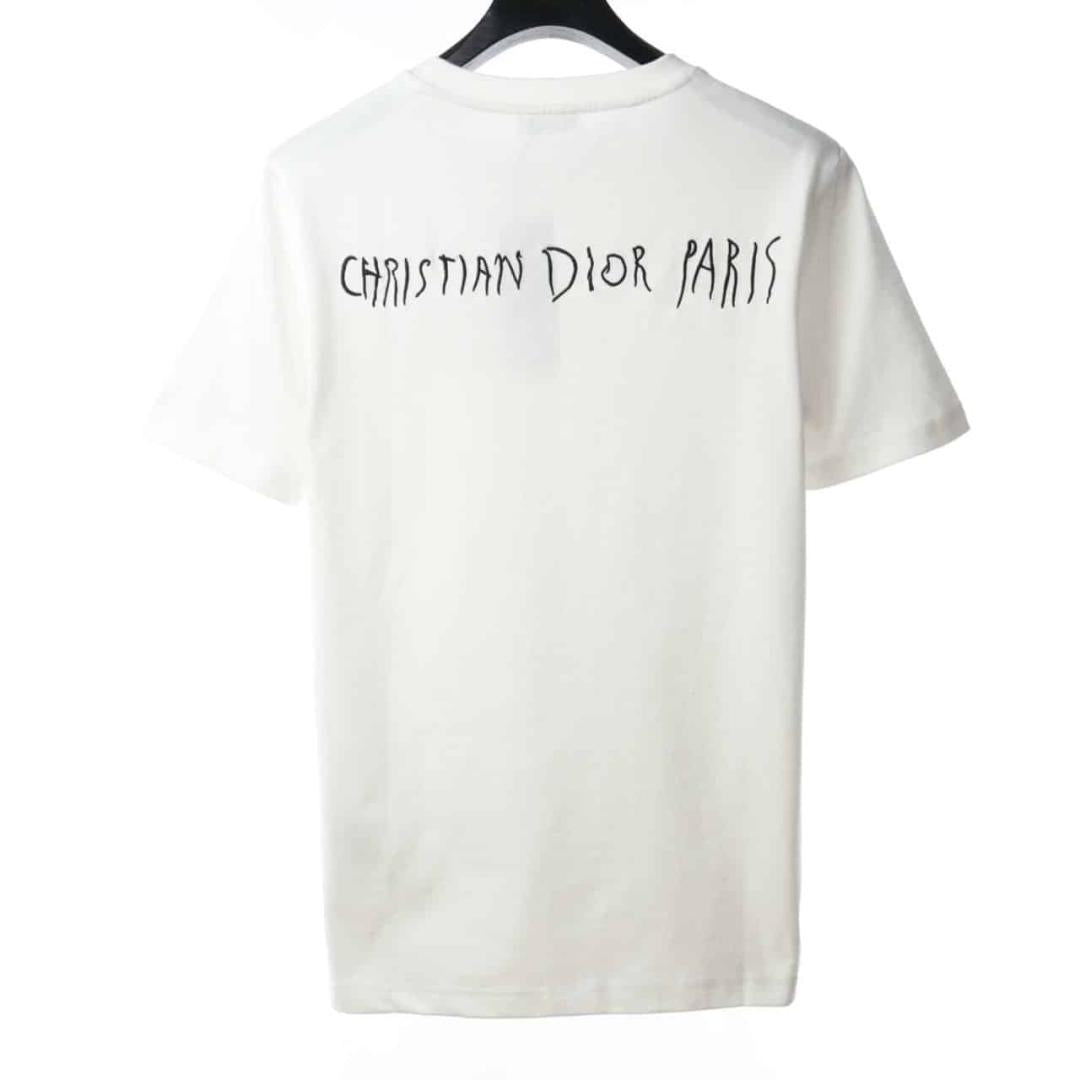 DIOR ARTIST SIGNATURE LETTER EMBROIDERY LOGO
